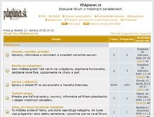 Tablet Screenshot of pdaplanet.sk